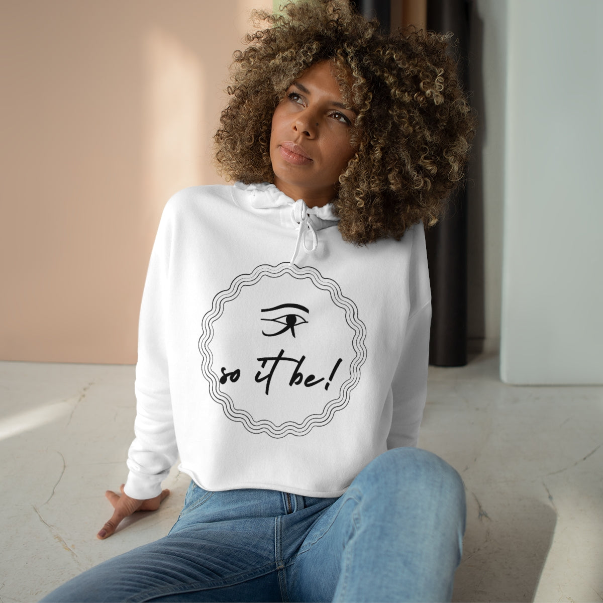 So It Be™ Crop Hoodie