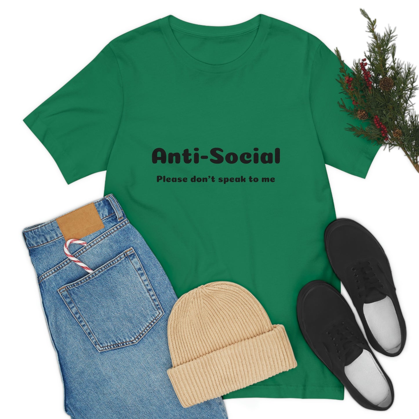 Anti-Social Unisex Jersey Short Sleeve Tee