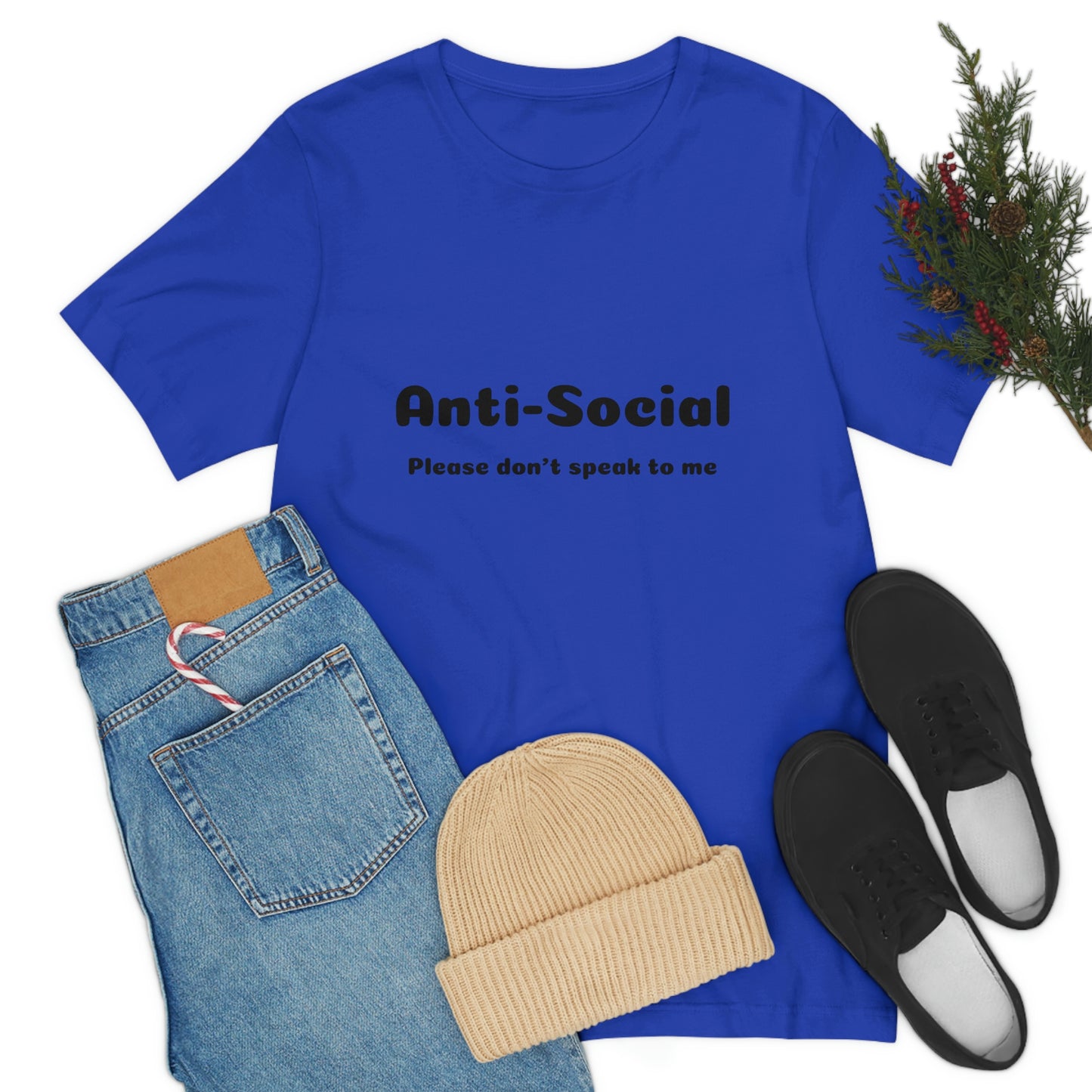 Anti-Social Unisex Jersey Short Sleeve Tee