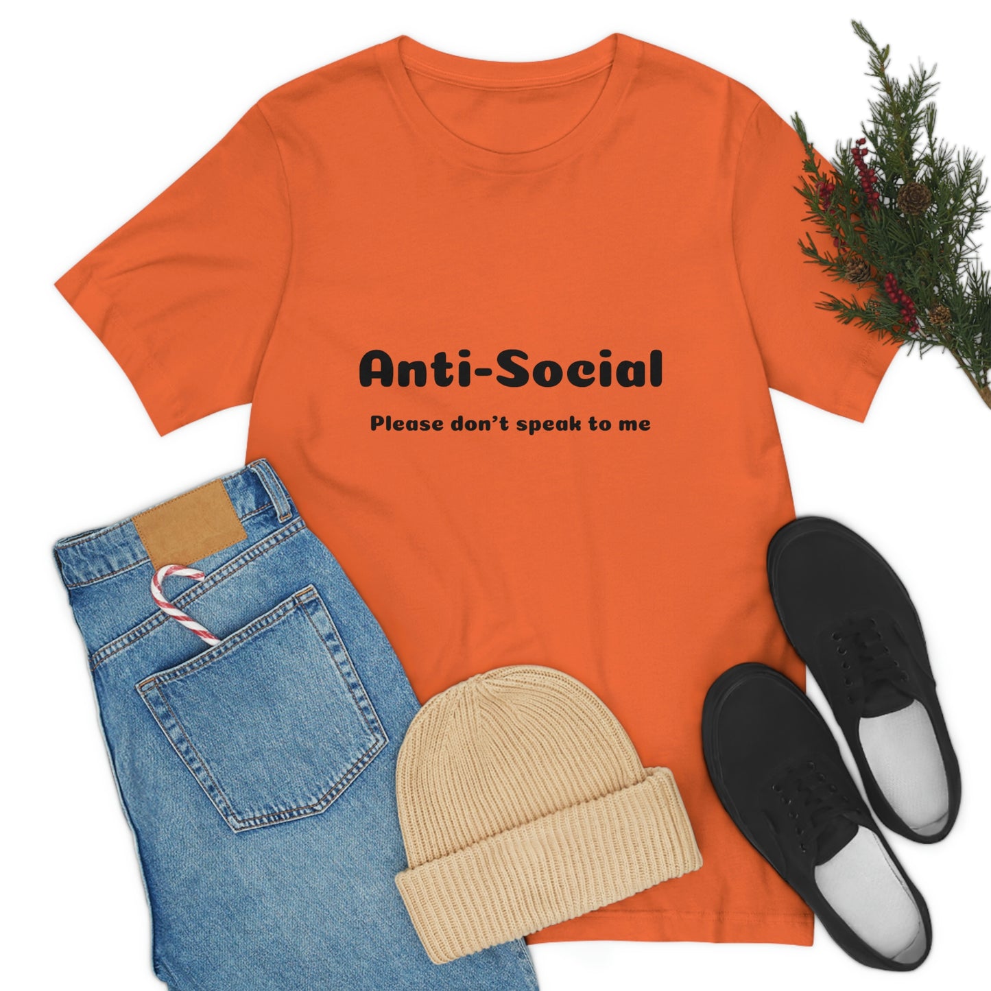 Anti-Social Unisex Jersey Short Sleeve Tee