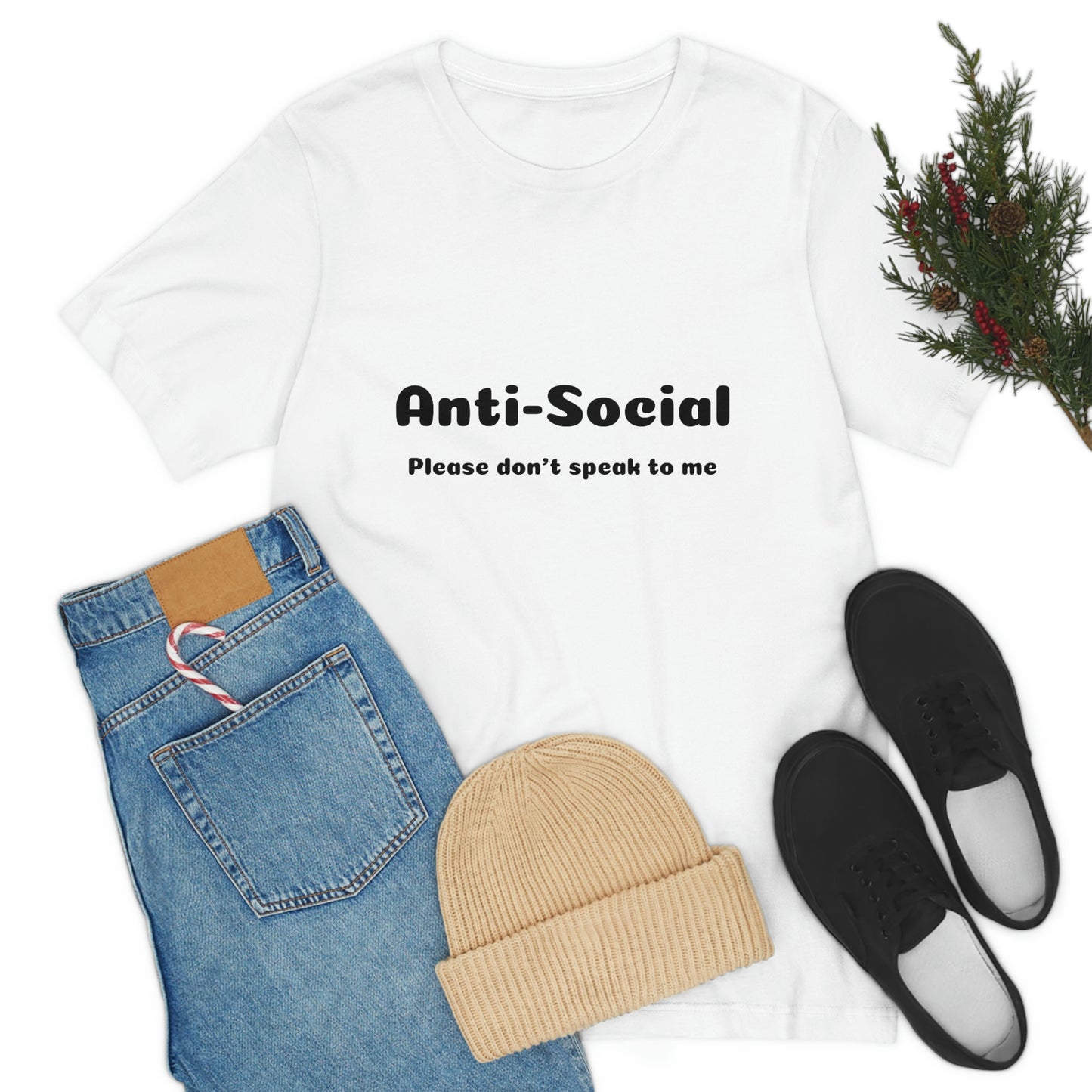 Anti-Social Unisex Jersey Short Sleeve Tee