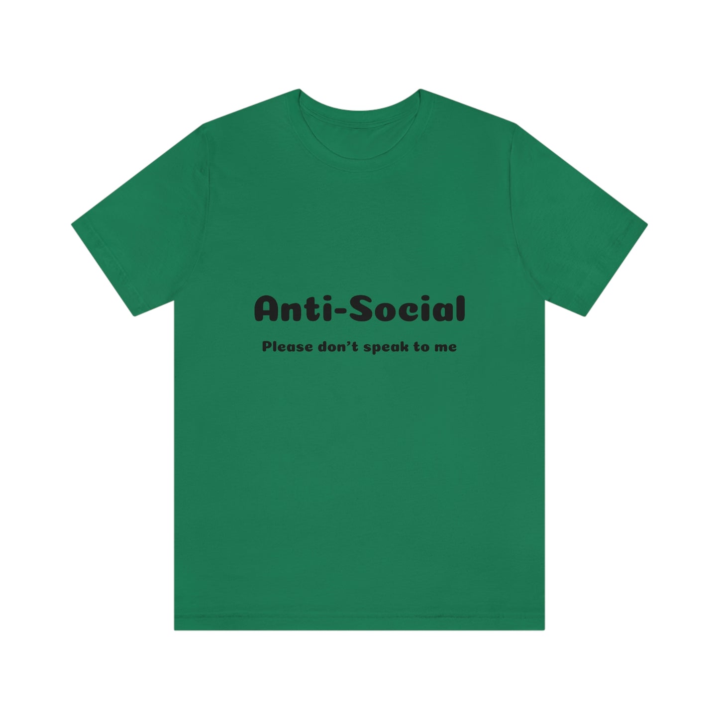 Anti-Social Unisex Jersey Short Sleeve Tee