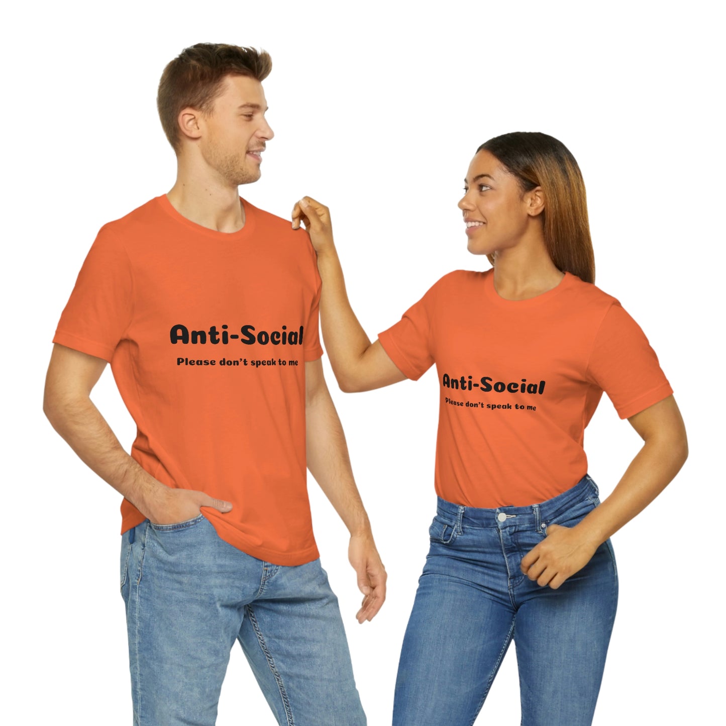 Anti-Social Unisex Jersey Short Sleeve Tee