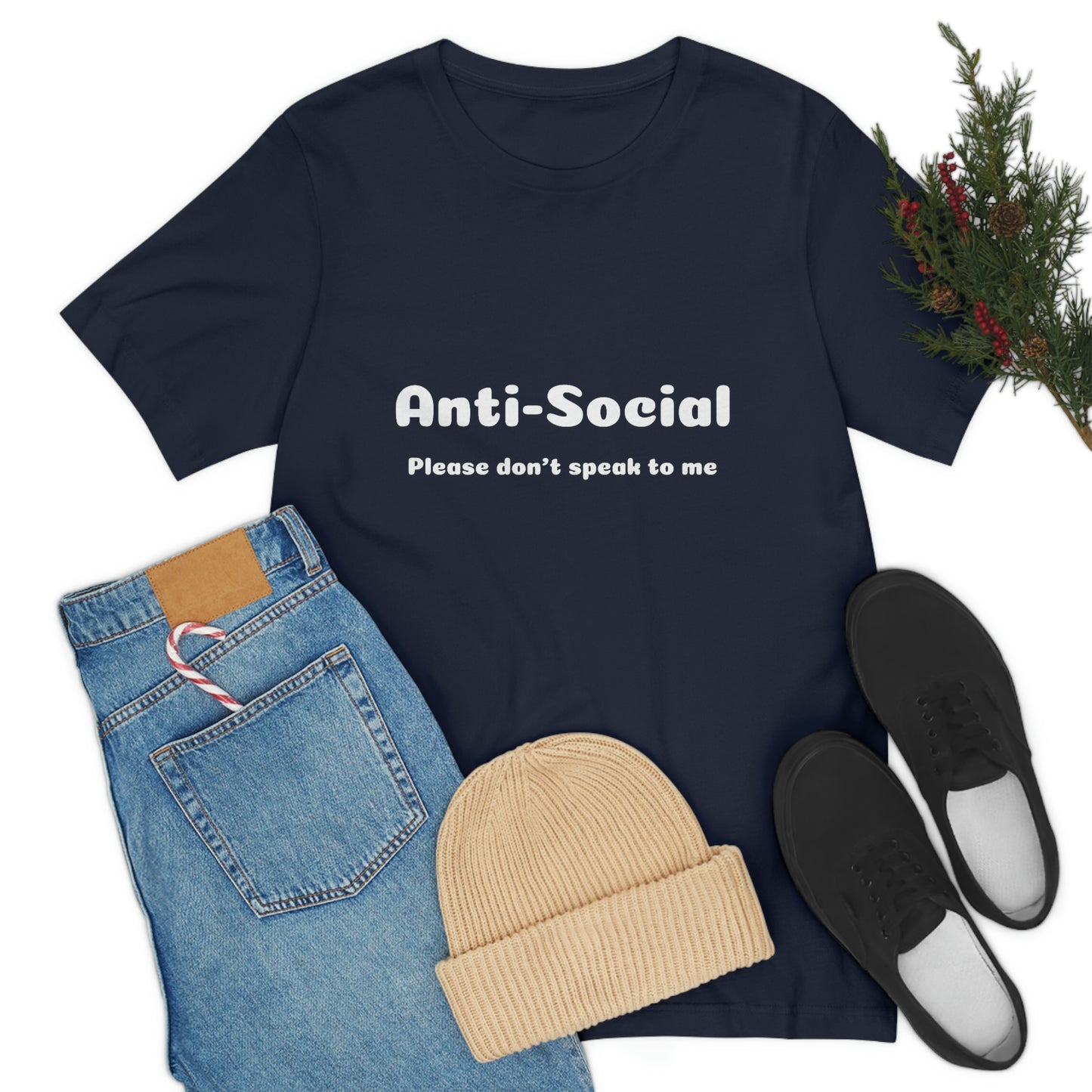 Anti-Social Unisex Jersey Short Sleeve Tee