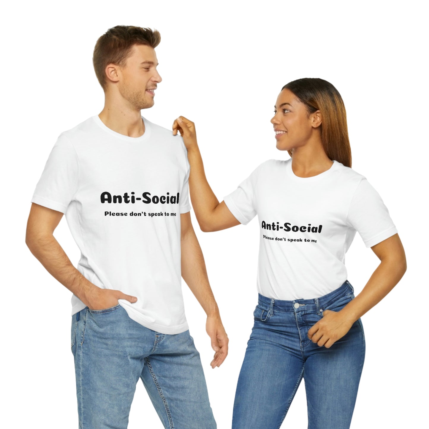 Anti-Social Unisex Jersey Short Sleeve Tee