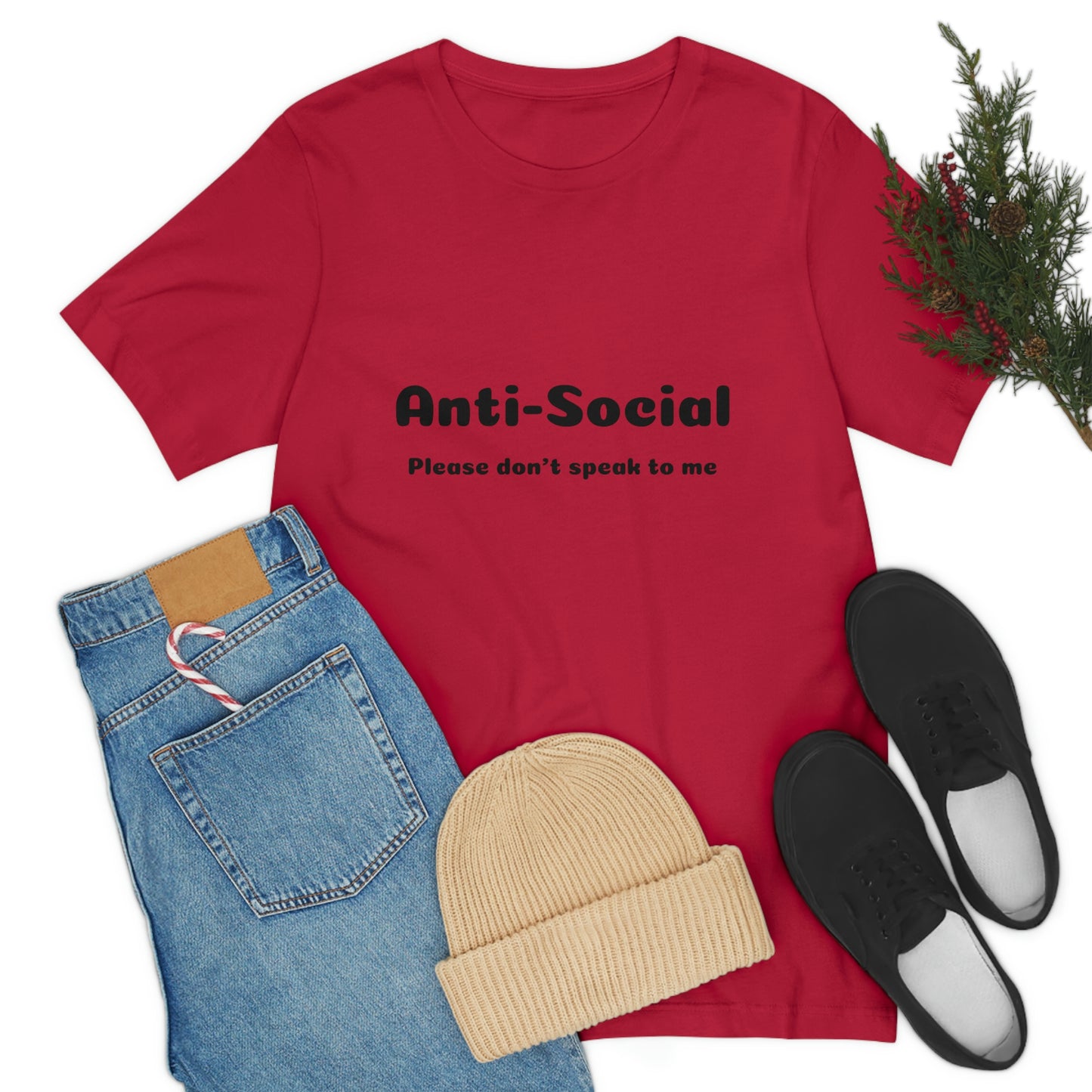 Anti-Social Unisex Jersey Short Sleeve Tee