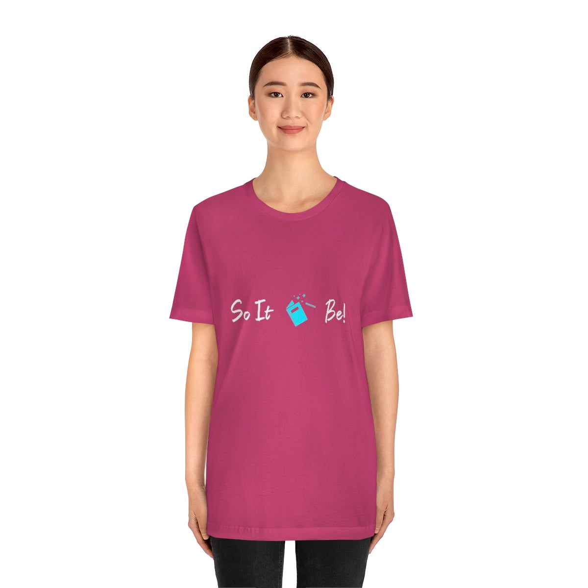 So It Be™ Logo Unisex Jersey Short Sleeve Tee