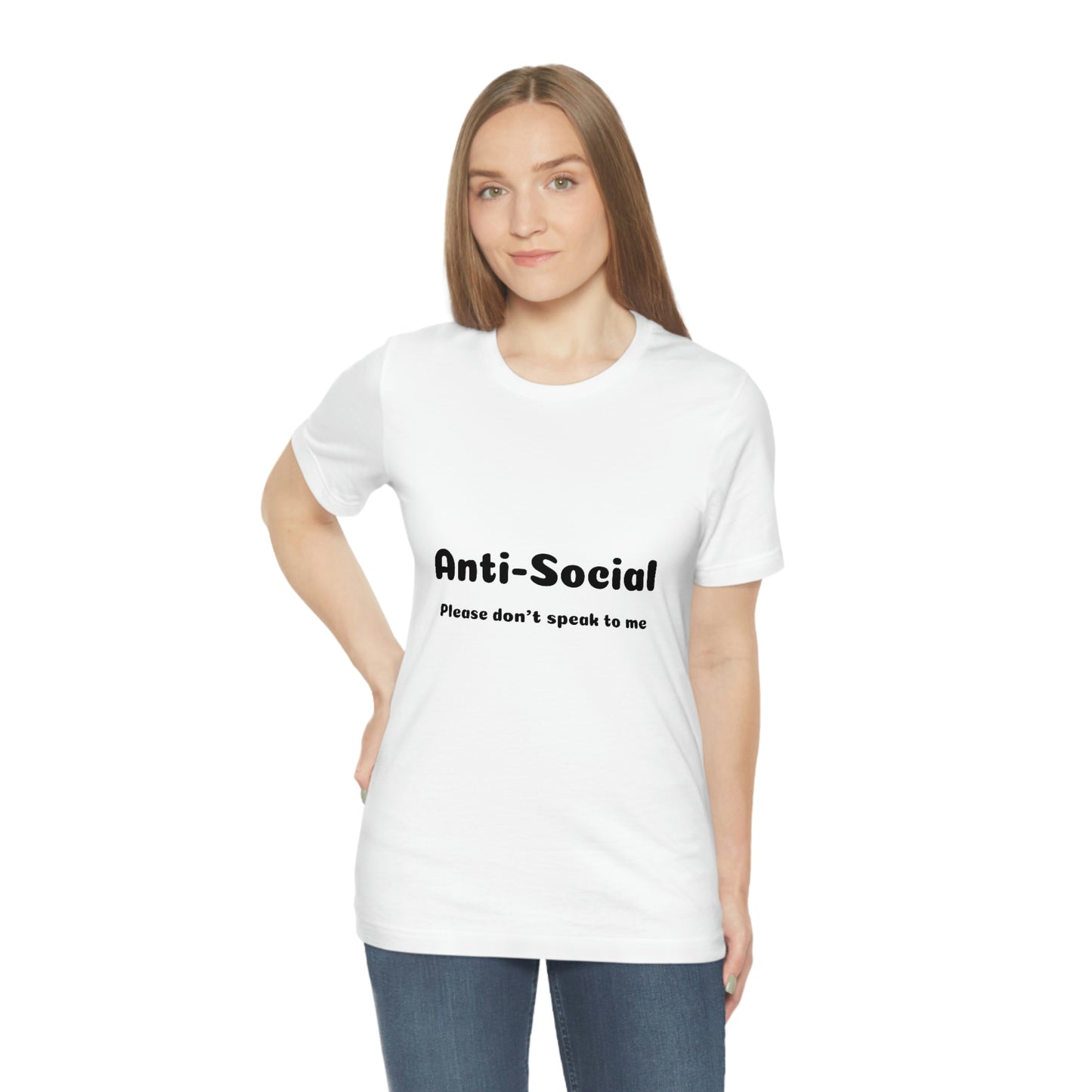 Anti-Social Unisex Jersey Short Sleeve Tee