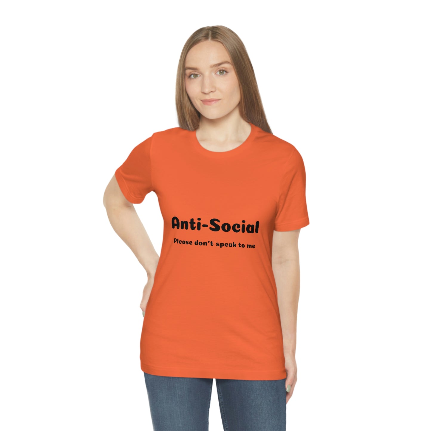 Anti-Social Unisex Jersey Short Sleeve Tee