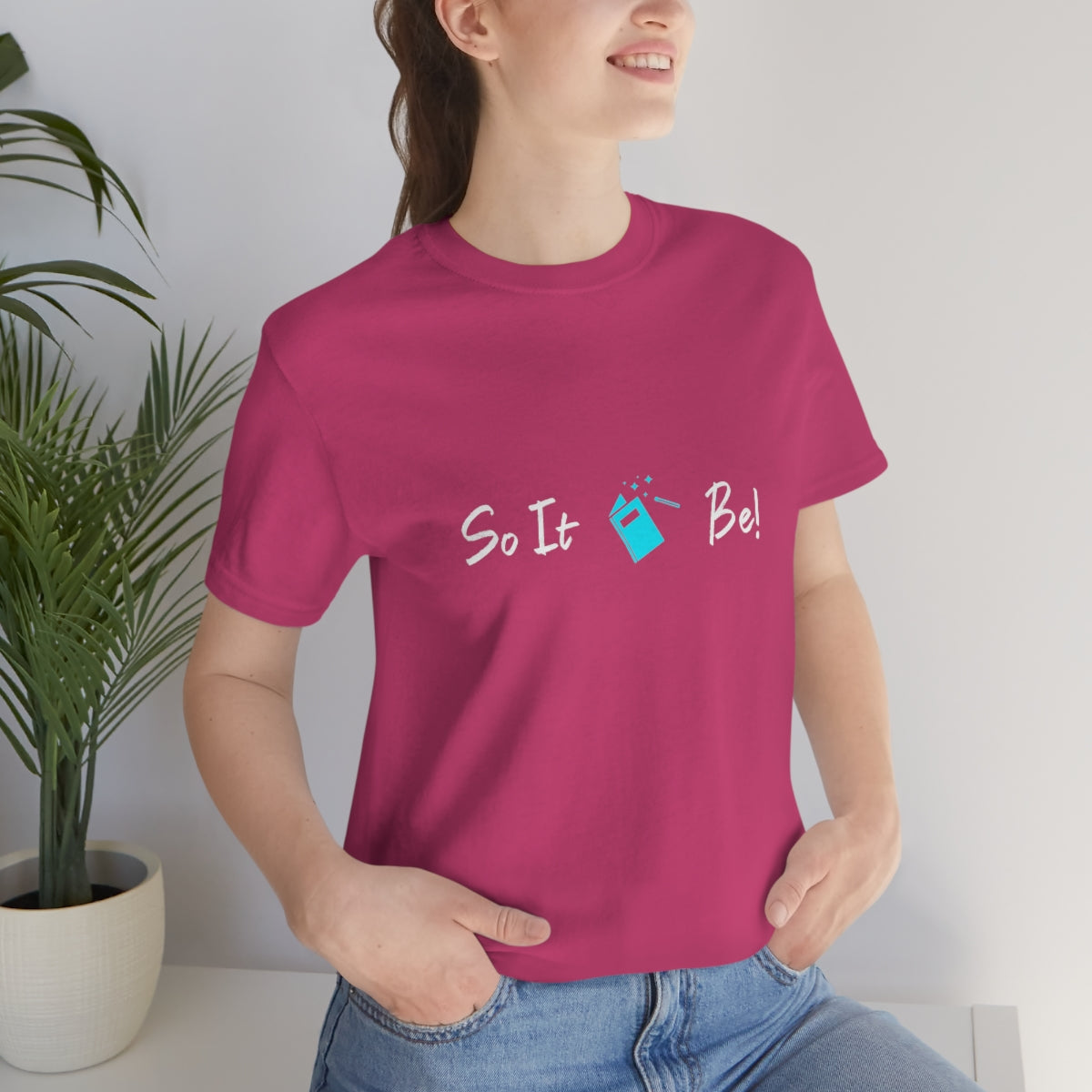 So It Be™ Logo Unisex Jersey Short Sleeve Tee